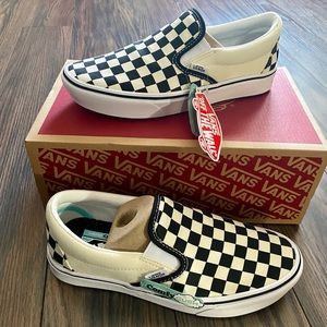 VANS SLIP-ON *CHECKERBOARD* CLASSIC ***BRAND NEW***